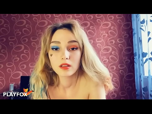 ❤️ Čarobna očala za virtualno resničnost so mi omogočila seks s Harley Quinn ❤️ Fucking video pri nas ❤